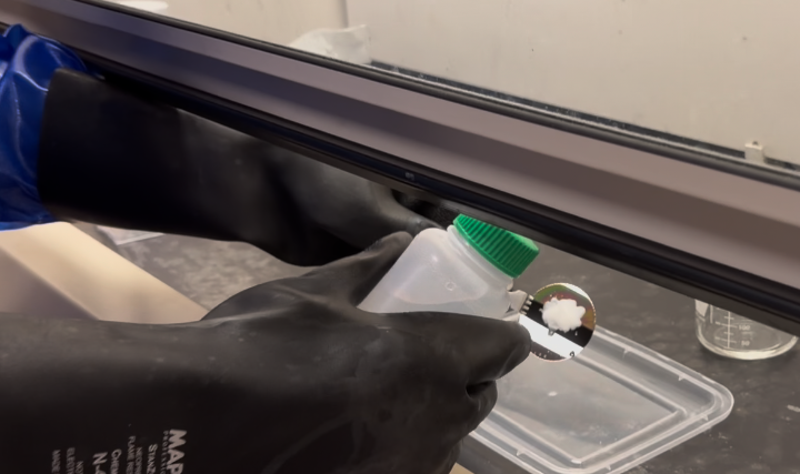 Etching the Oxide Layer